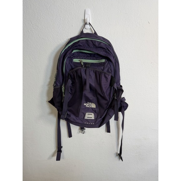 The North Face Handbags - The North Face Recon Backpack Laptop Bag Purple School Camping Hiking